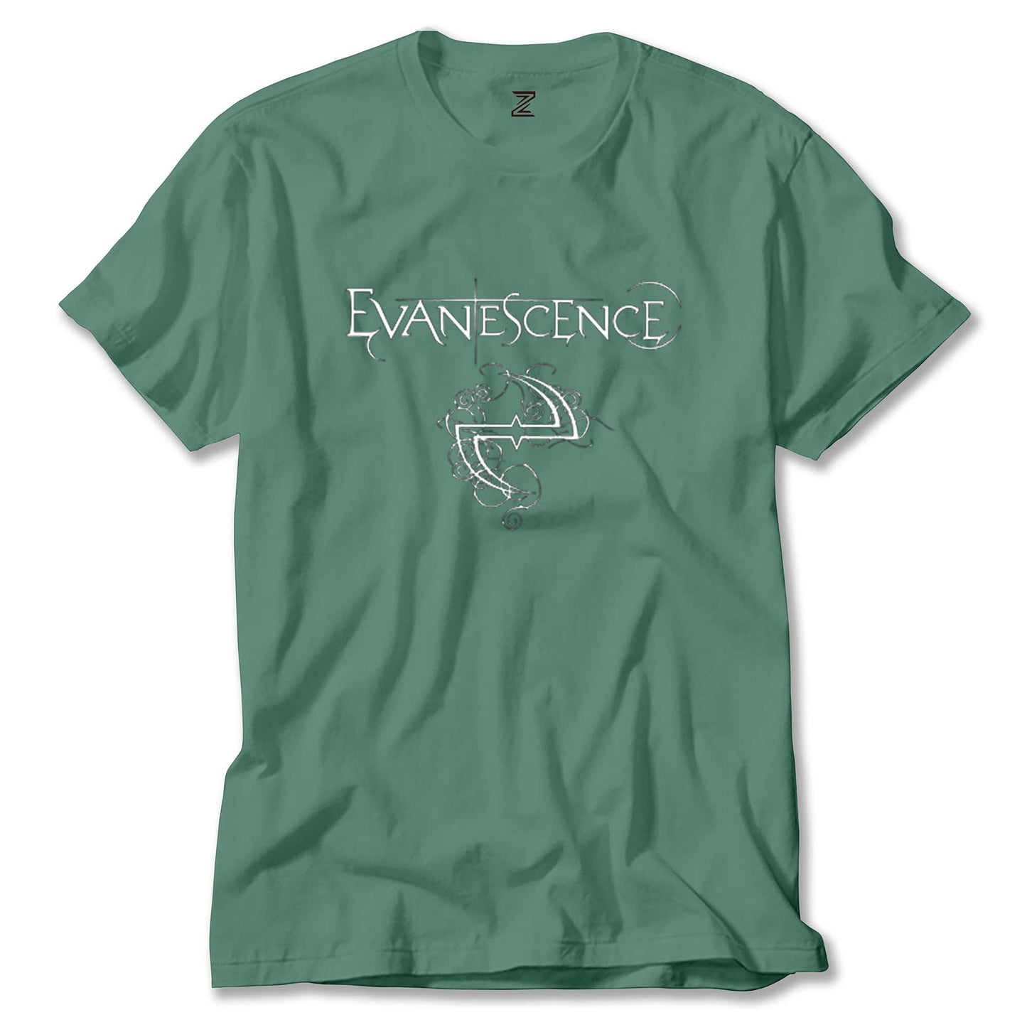Evanescence Logo ve Yazı Renkli Tişört