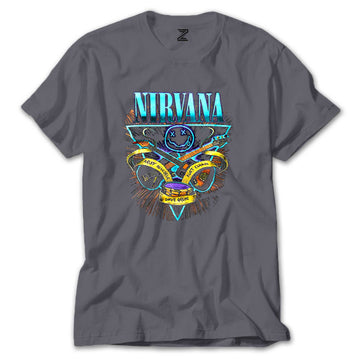 Nirvana Poster Renkli Tişört
