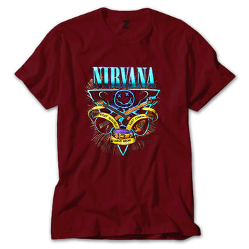 Nirvana Poster Renkli Tişört