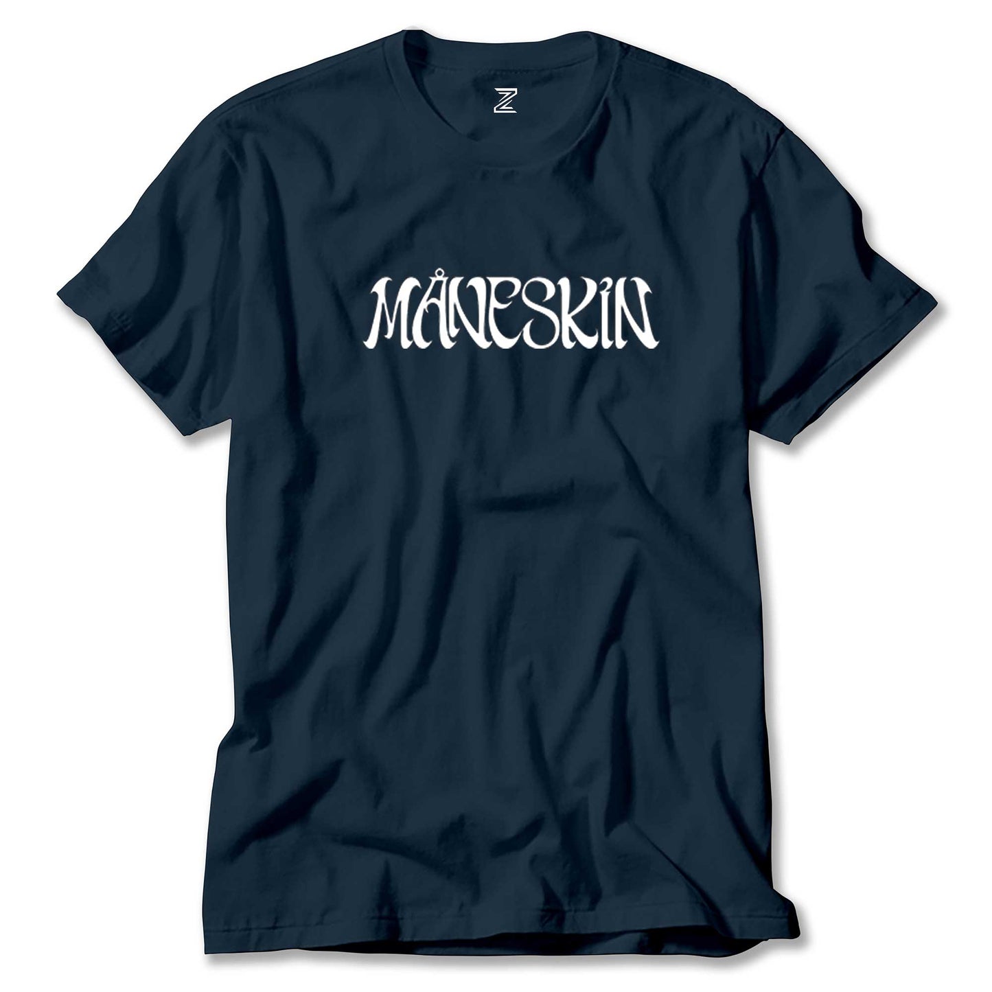 Maneskin Yazı Renkli Tişört