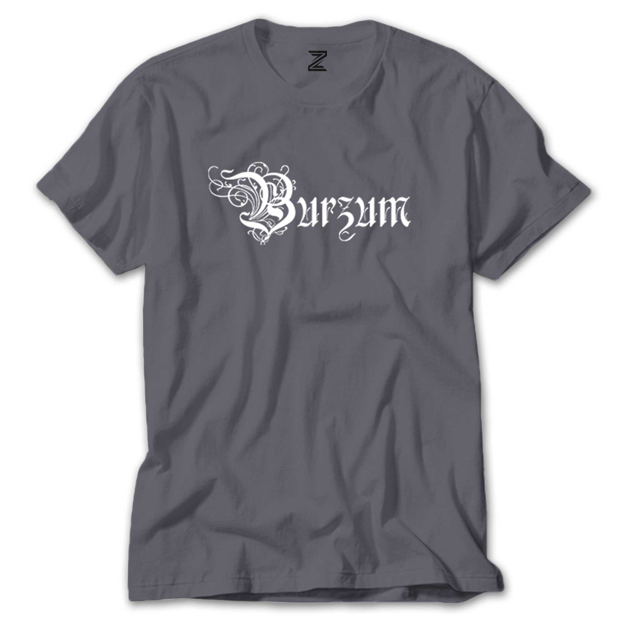 Burzum Design Logo Renkli Tişört