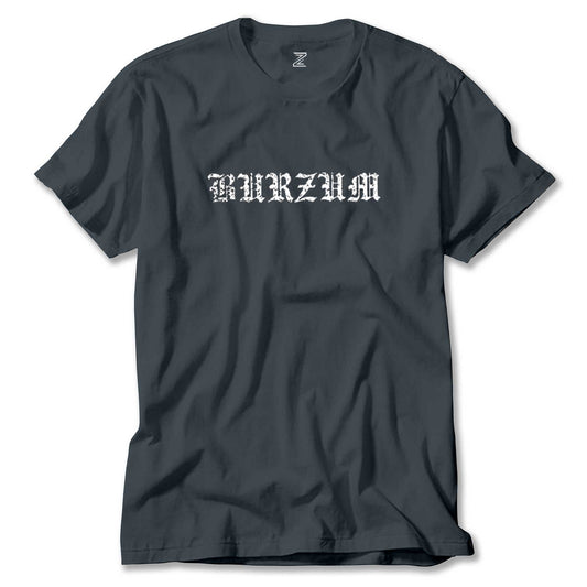 Burzum Logo Yazı Renkli Tişört