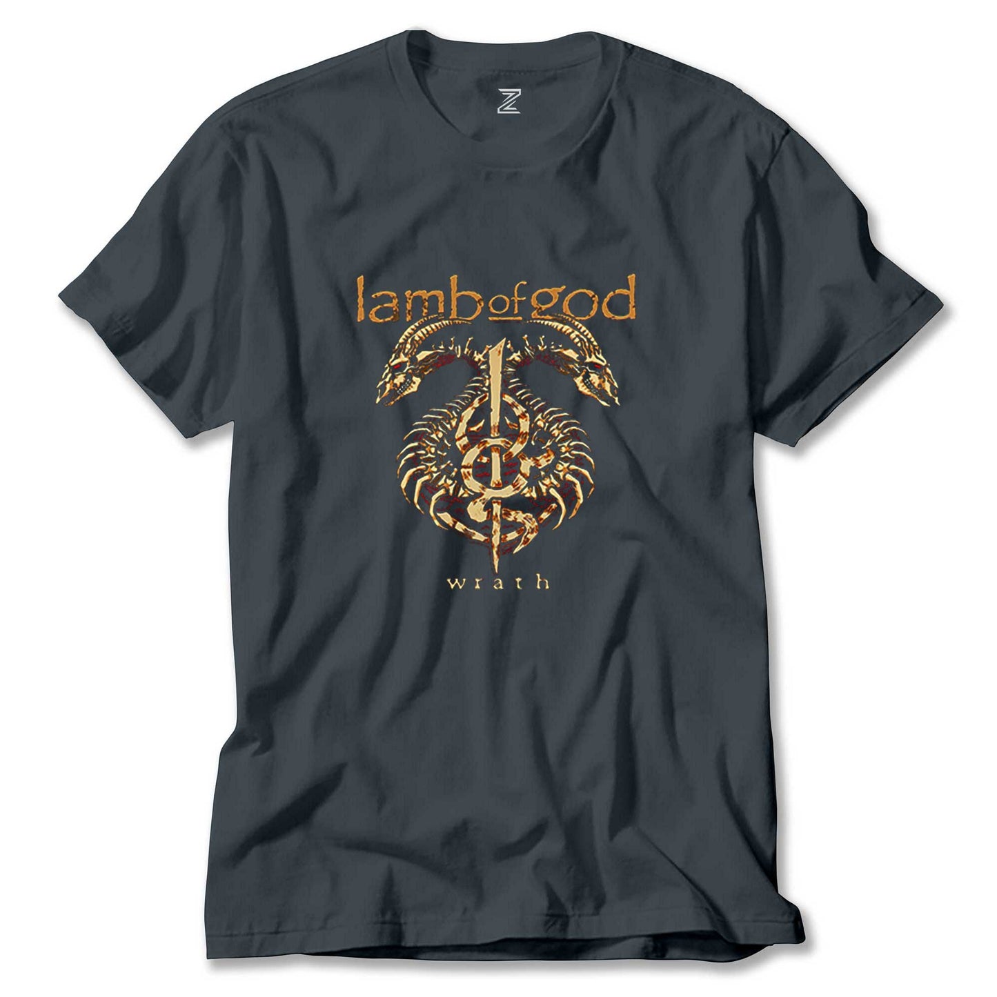 Lamb of God Wrath Dragon Renkli Tişört