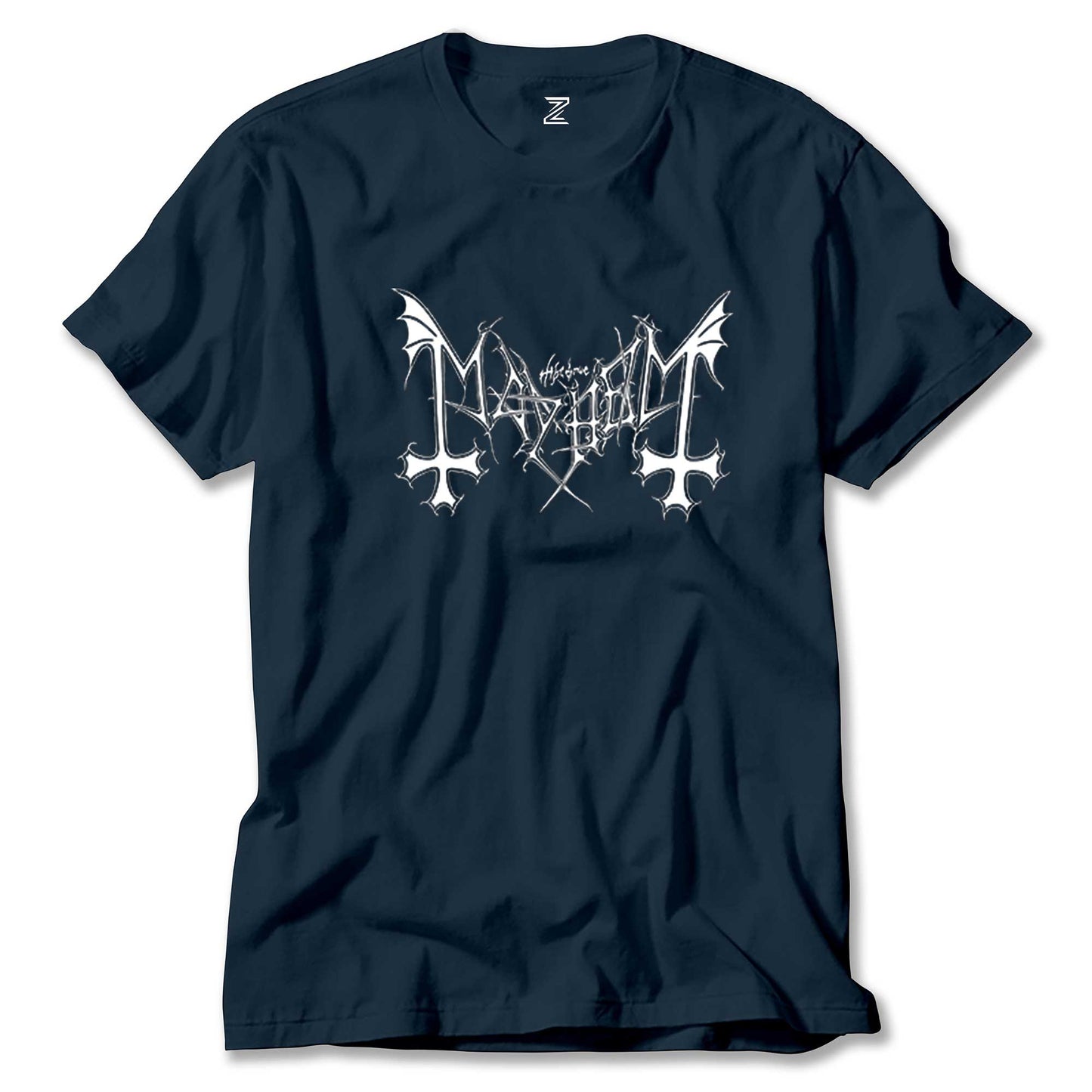 Mayhem Logo Renkli Tişört