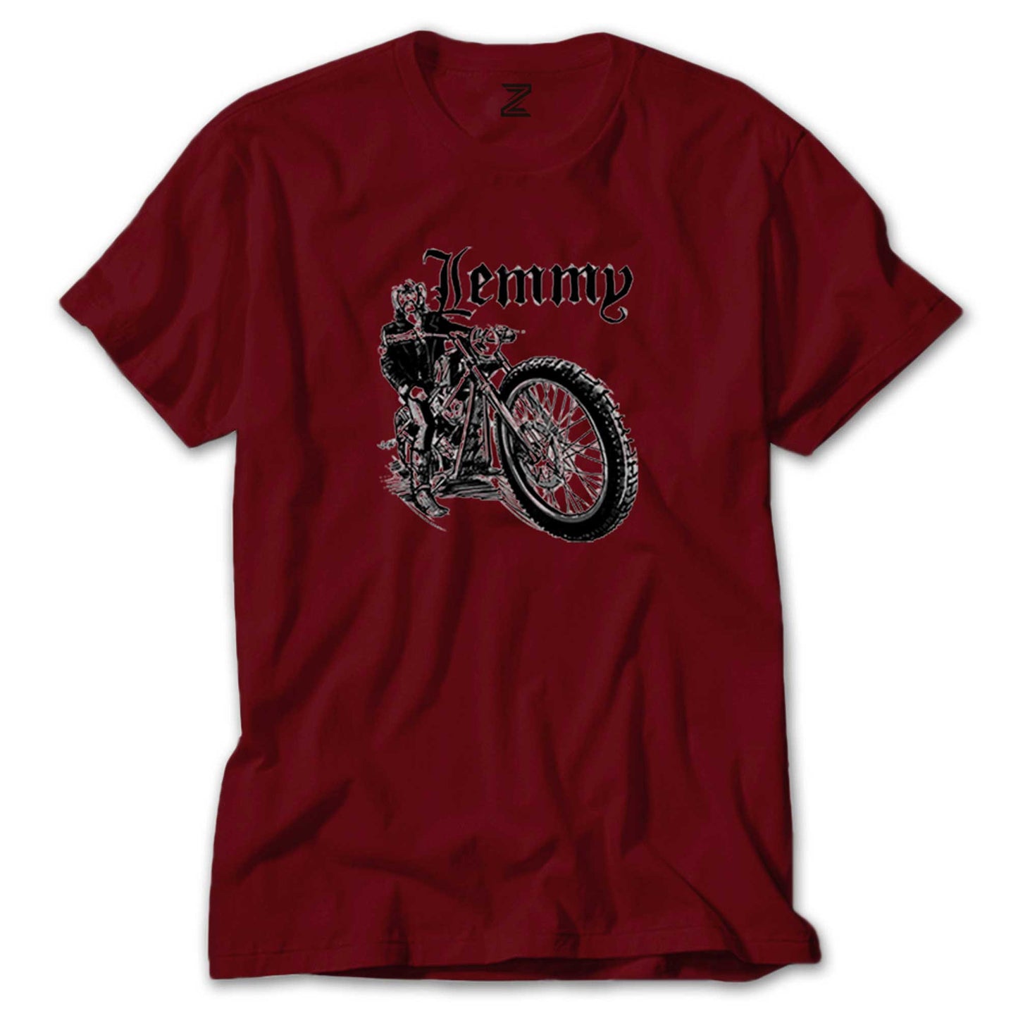 Motörhead Lemmy Kilmister Motorbike Renkli Tişört