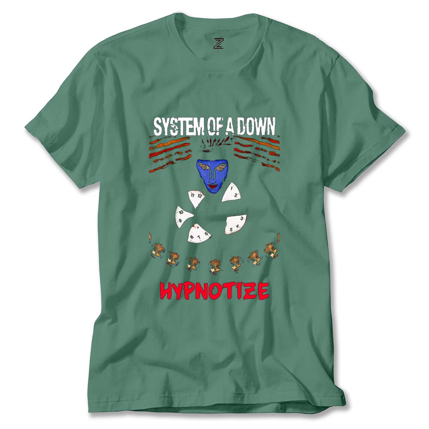 System of a Down Hypnotize Renkli Tişört