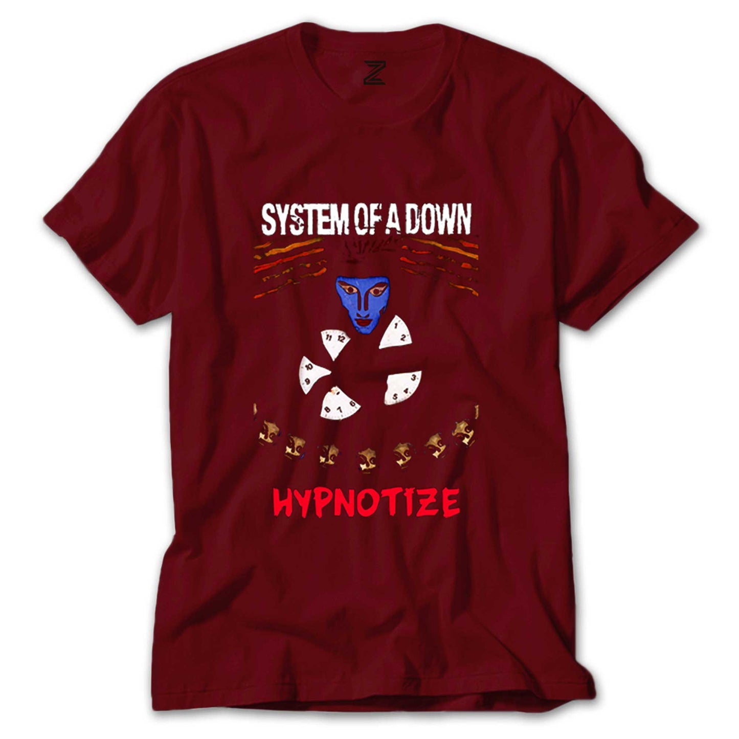 System of a Down Hypnotize Renkli Tişört