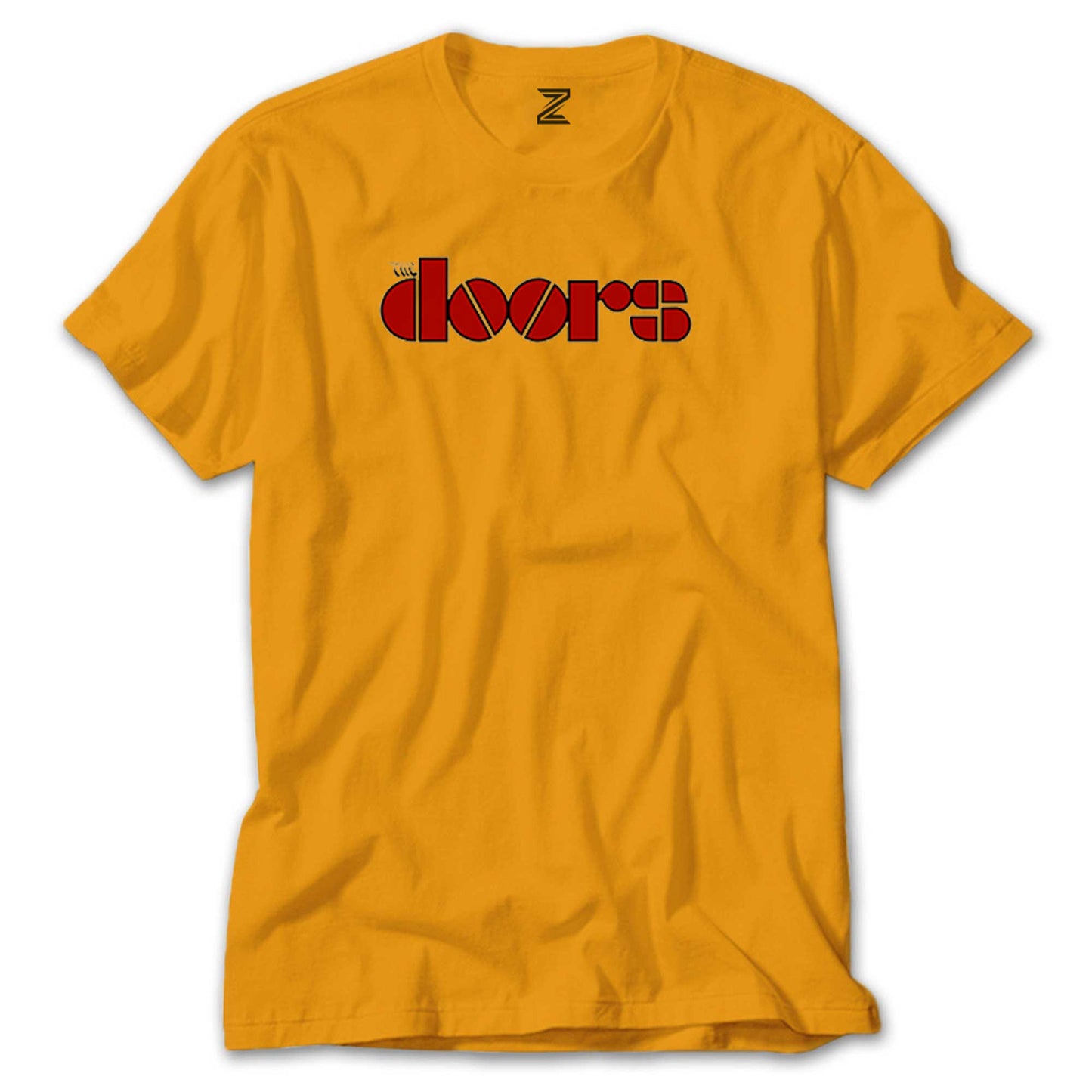 The Doors Logo Red Renkli Tişört