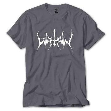 Watain Logo Yazı Renkli Tişört