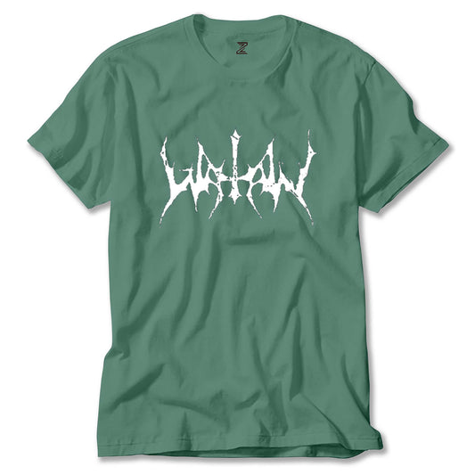 Watain Logo Yazı Renkli Tişört