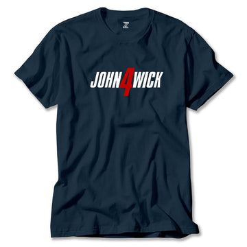 John Wick 4 Logo Renkli Tişört