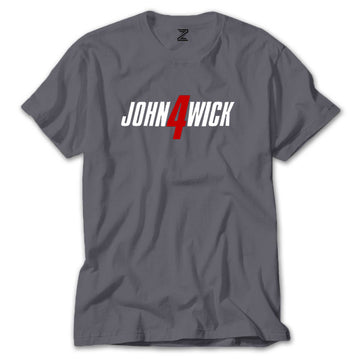 John Wick 4 Logo Renkli Tişört