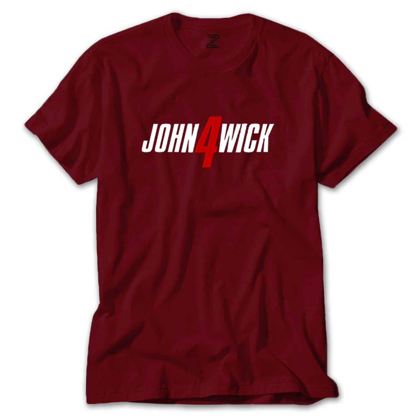 John Wick 4 Logo Renkli Tişört