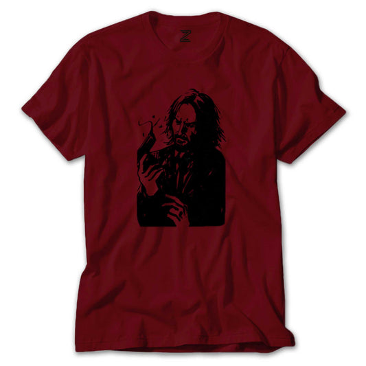 john Wick Chapter 4 Guns Renkli Tişört