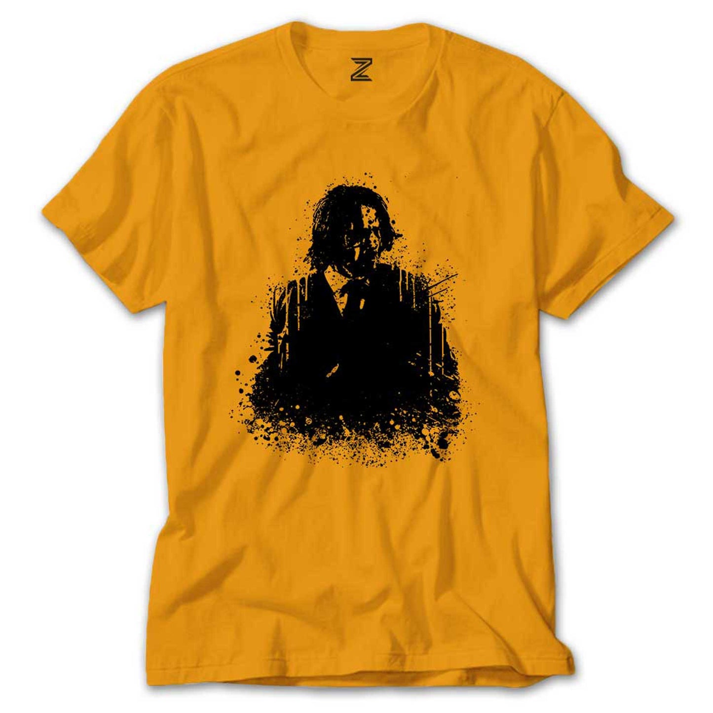 John Wick Chapter Siluet Renkli Tişört