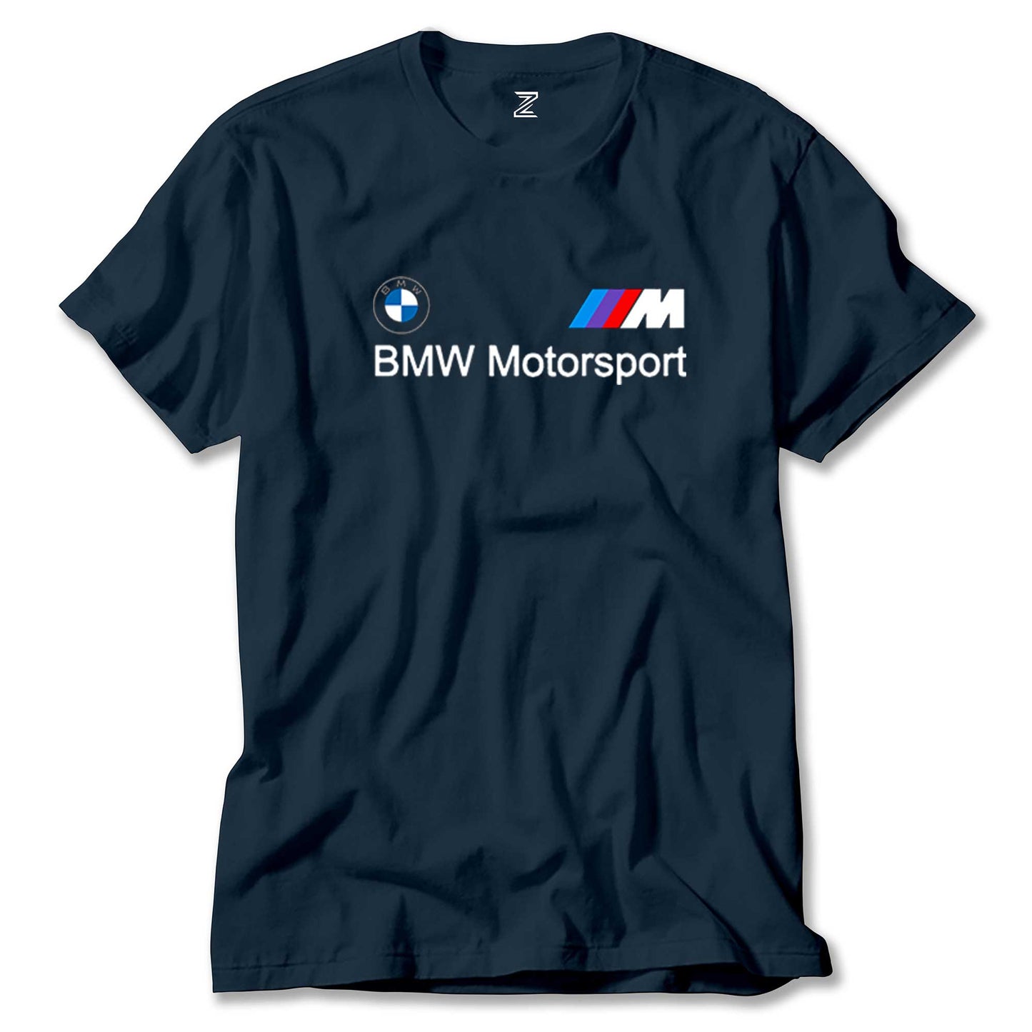 İndirimli BMW Logo M Power Motorsport Lacivert Tişört