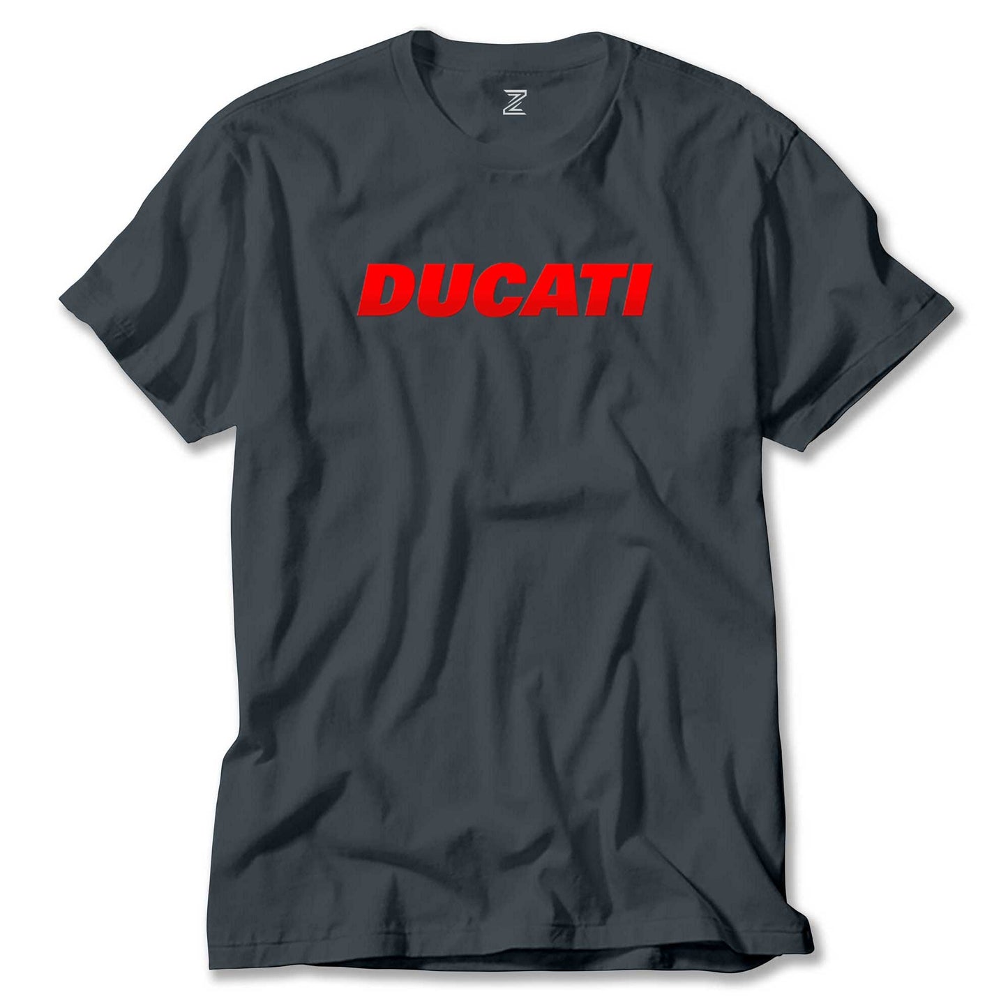 Ducati Red Logo Renkli Tişört