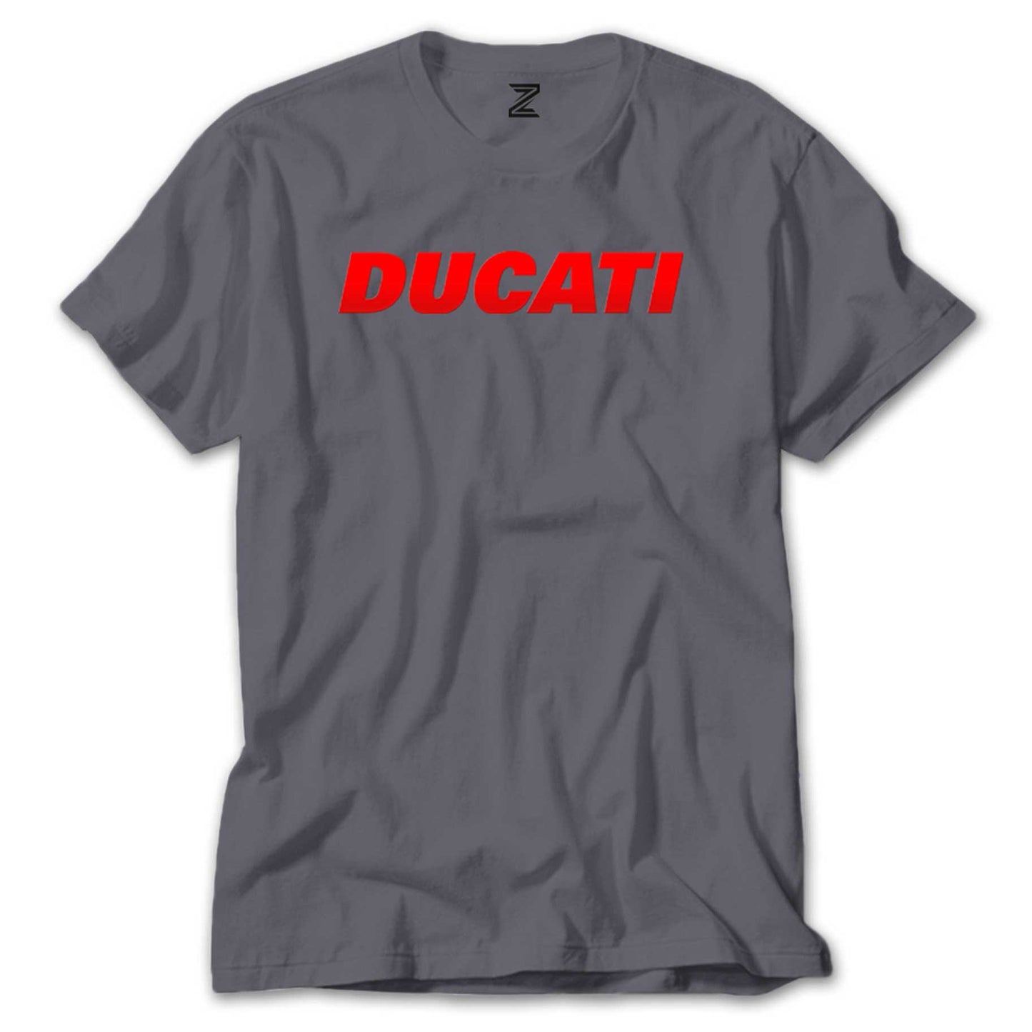 Ducati Red Logo Renkli Tişört