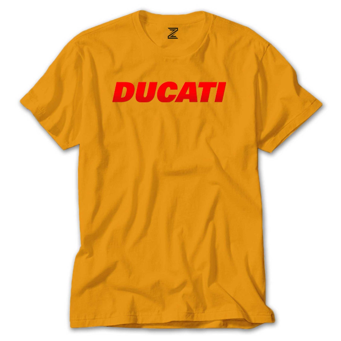 Ducati Red Logo Renkli Tişört