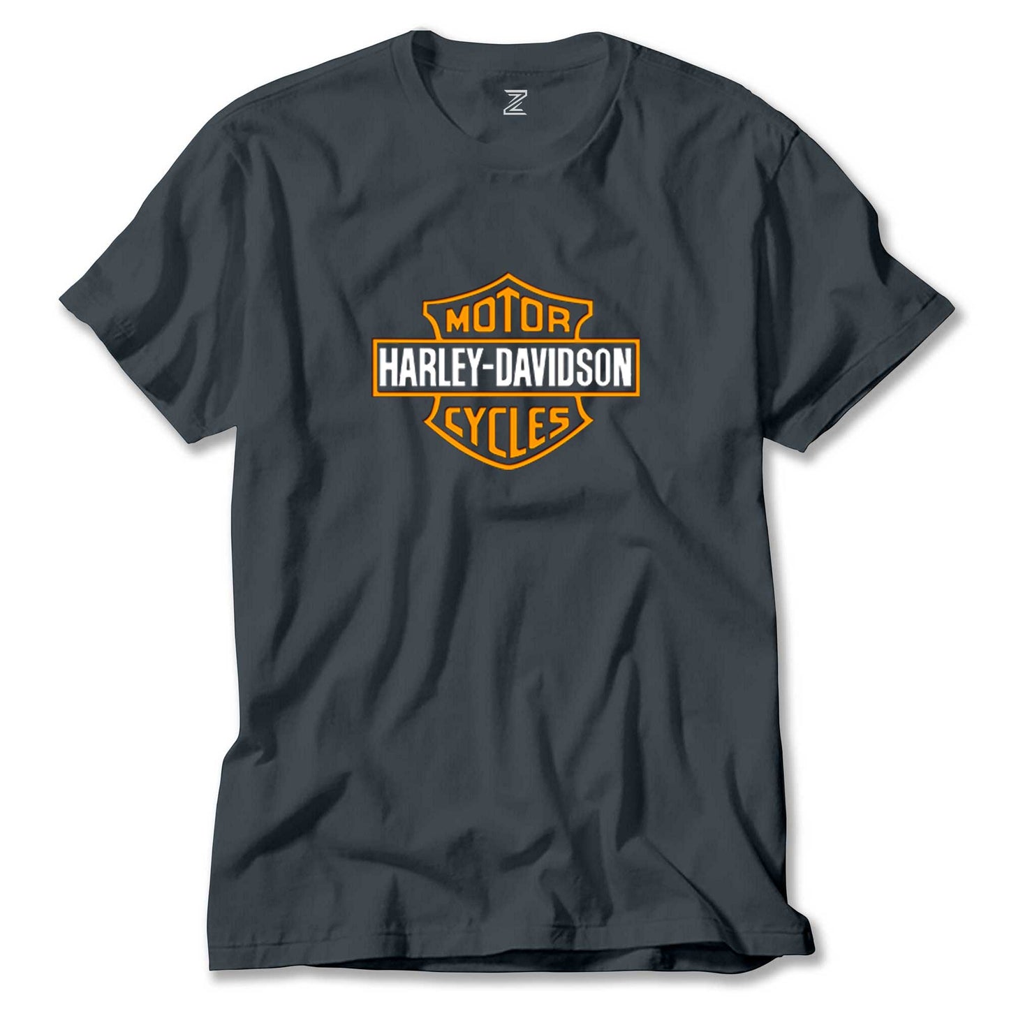 Harley Davidson Cycles Logo Renkli Tişört