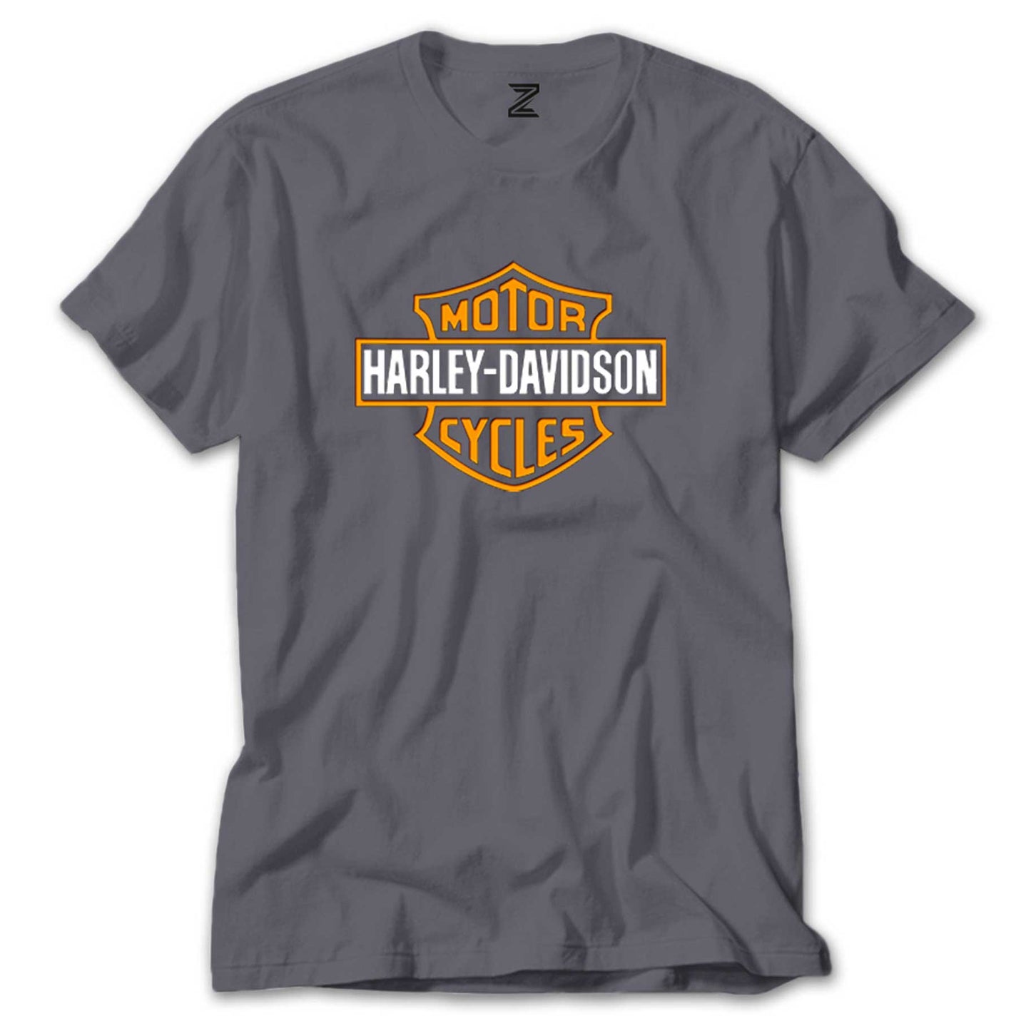 Harley Davidson Cycles Logo Renkli Tişört