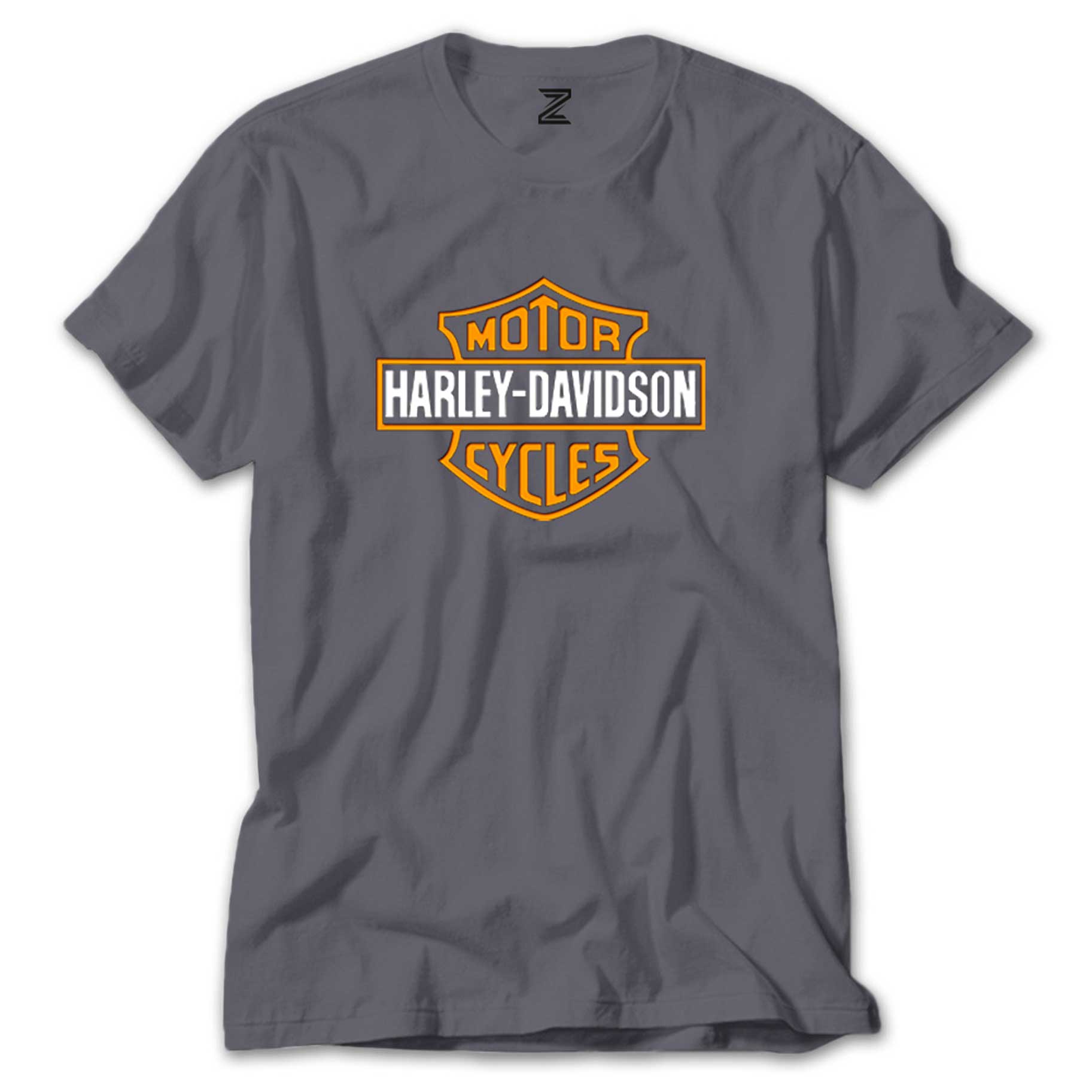 Harley Davidson Cycles Logo Renkli Tişört