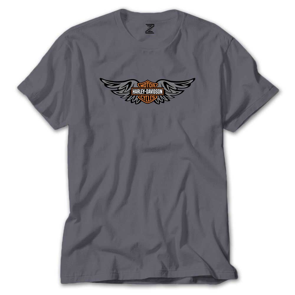 Harley Davidson Wings Renkli Tişört