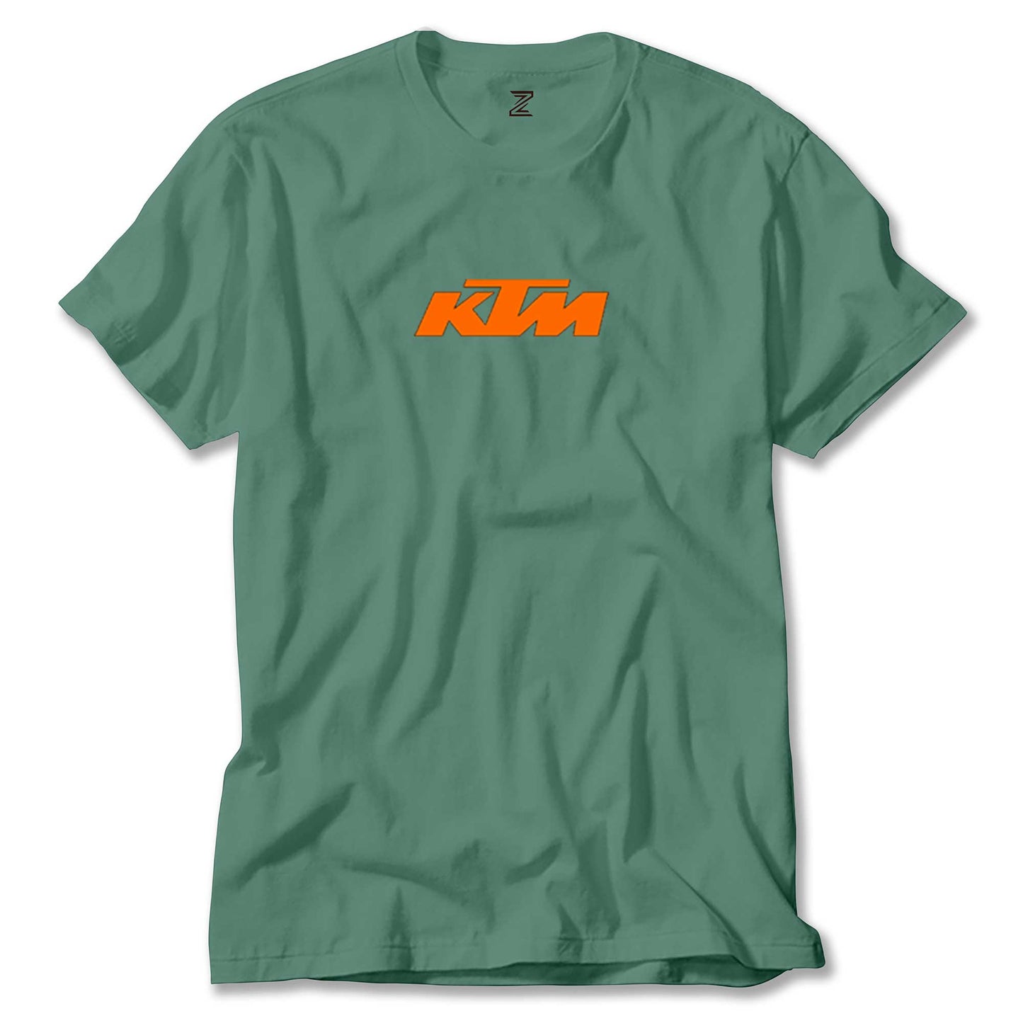 KTM Motorcycle Orange logo Renkli Tişört