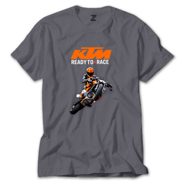 KTM Ready To Race Moto Renkli Tişört