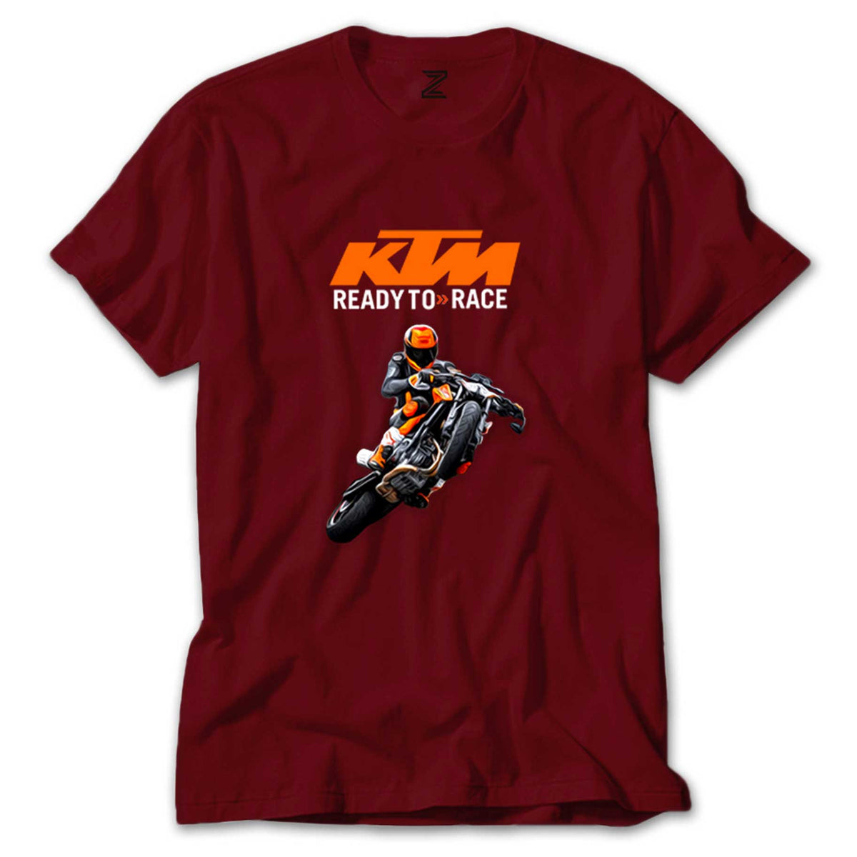 İndirimli KTM Ready To Race Moto Kırmızı Tişört