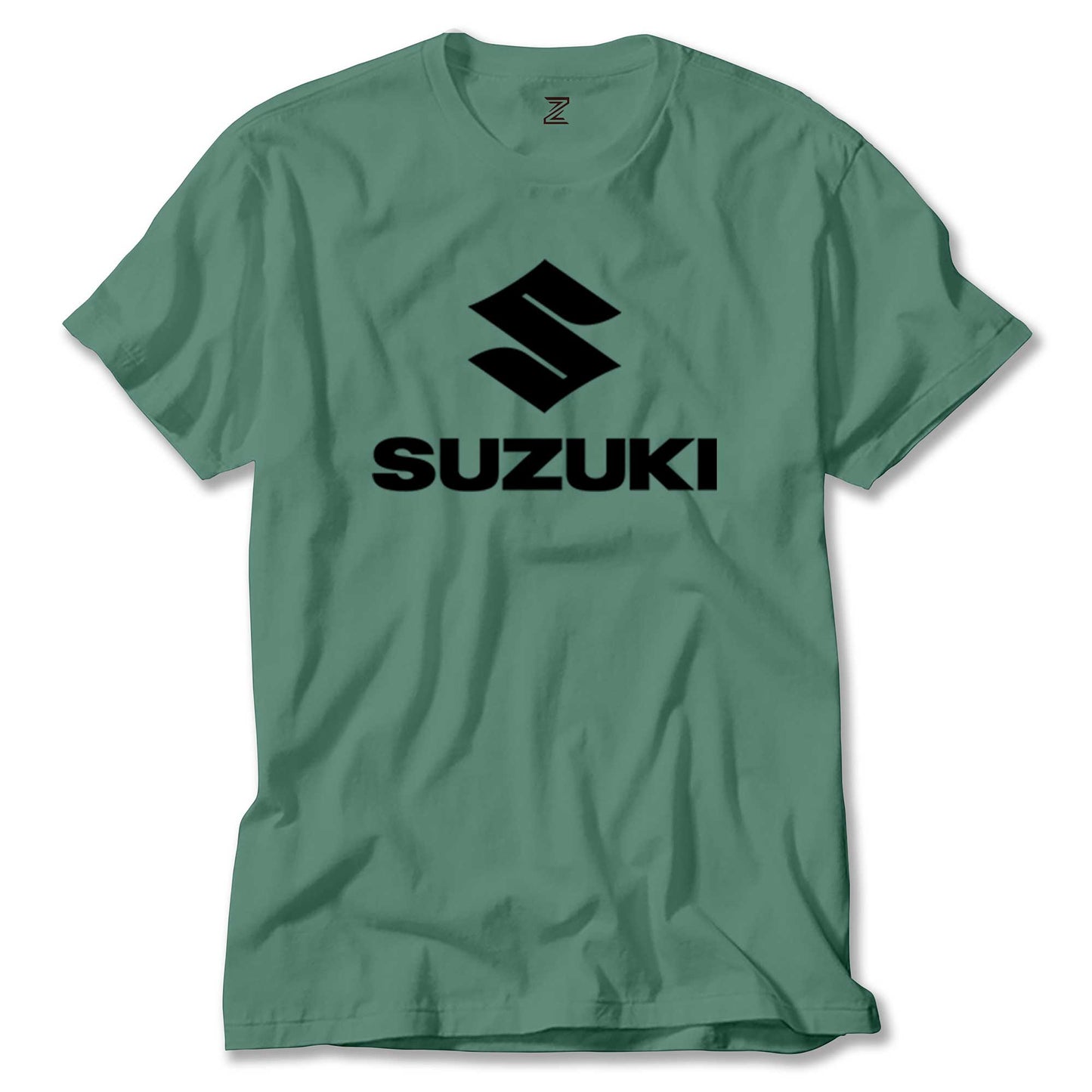 Suzuki Logo Text Black Renkli Tişört