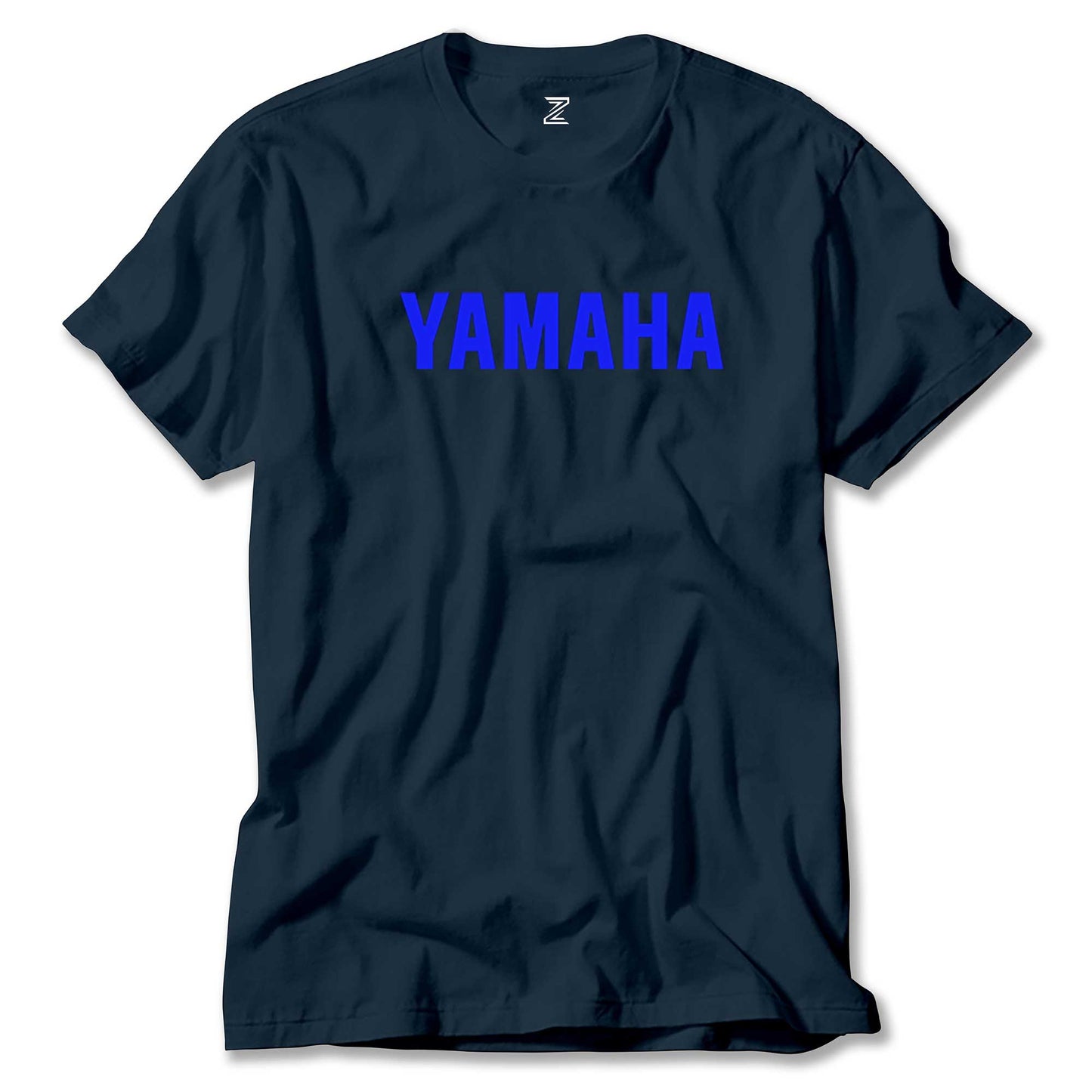 Yamaha Text Blue Renkli Tişört