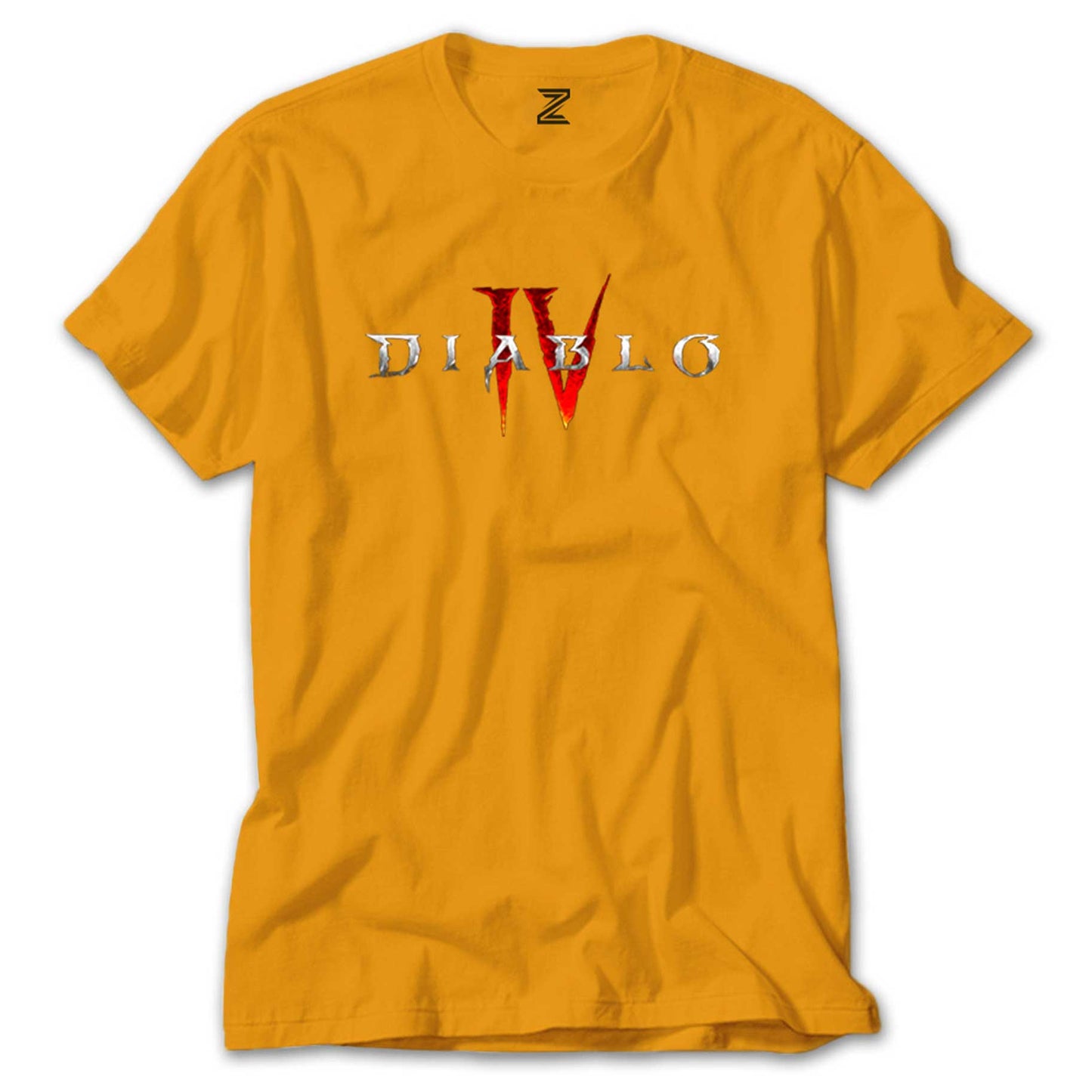 Diablo IV Logo Renkli Tişört