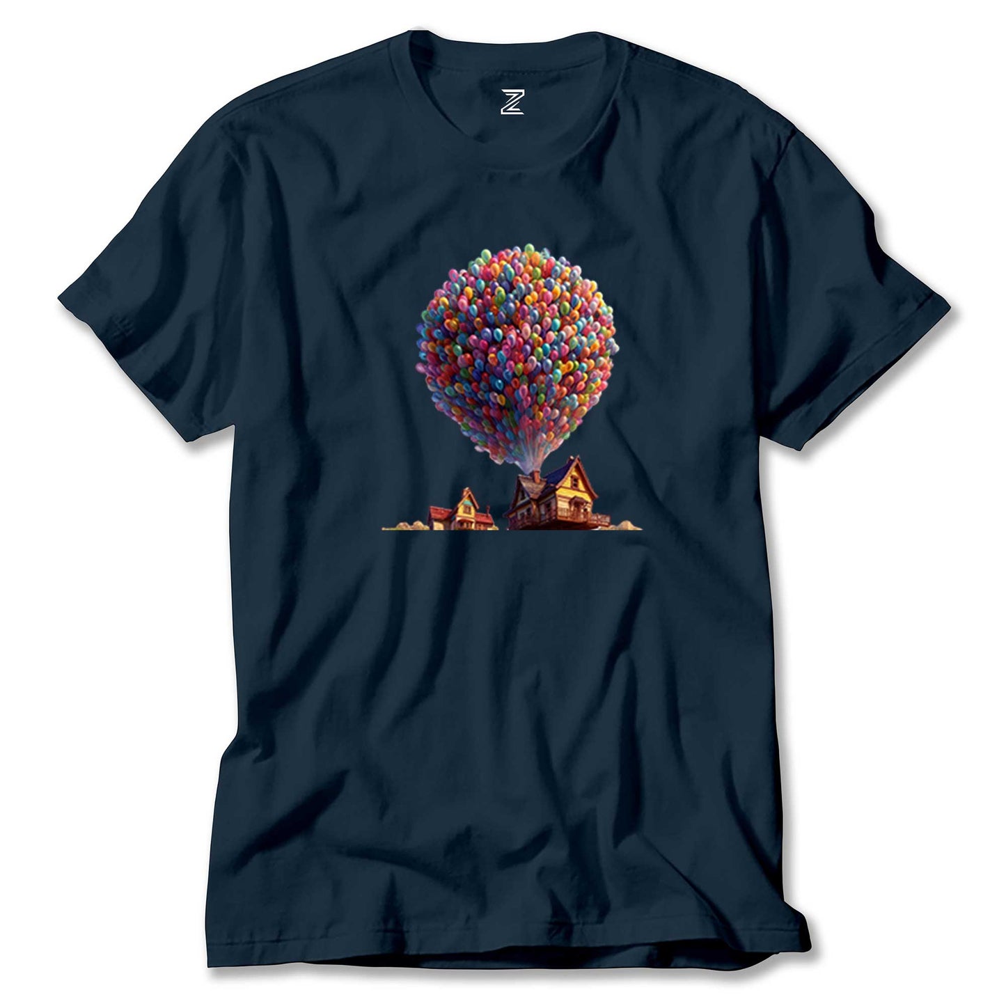 Balloon House Renkli Tişört