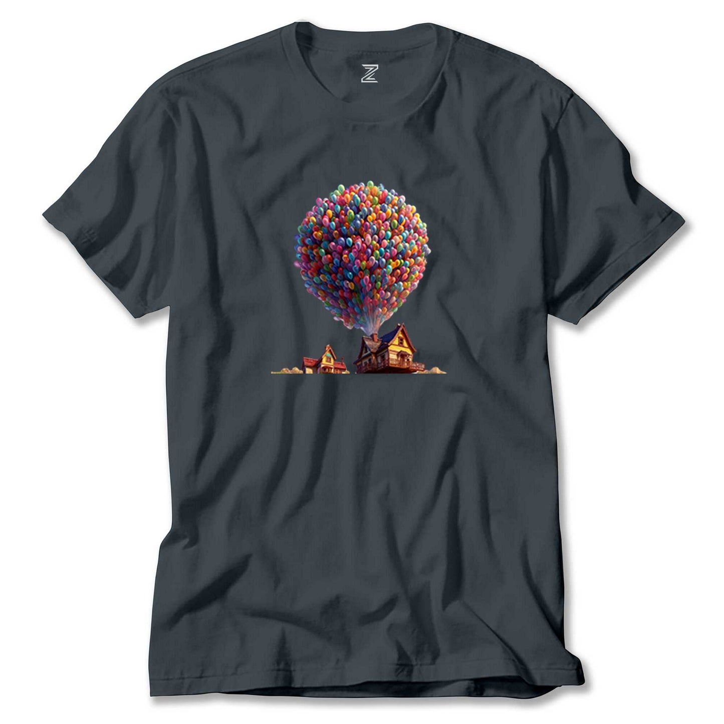 Balloon House Renkli Tişört