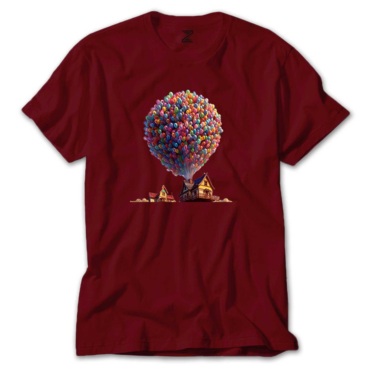 Balloon House Renkli Tişört