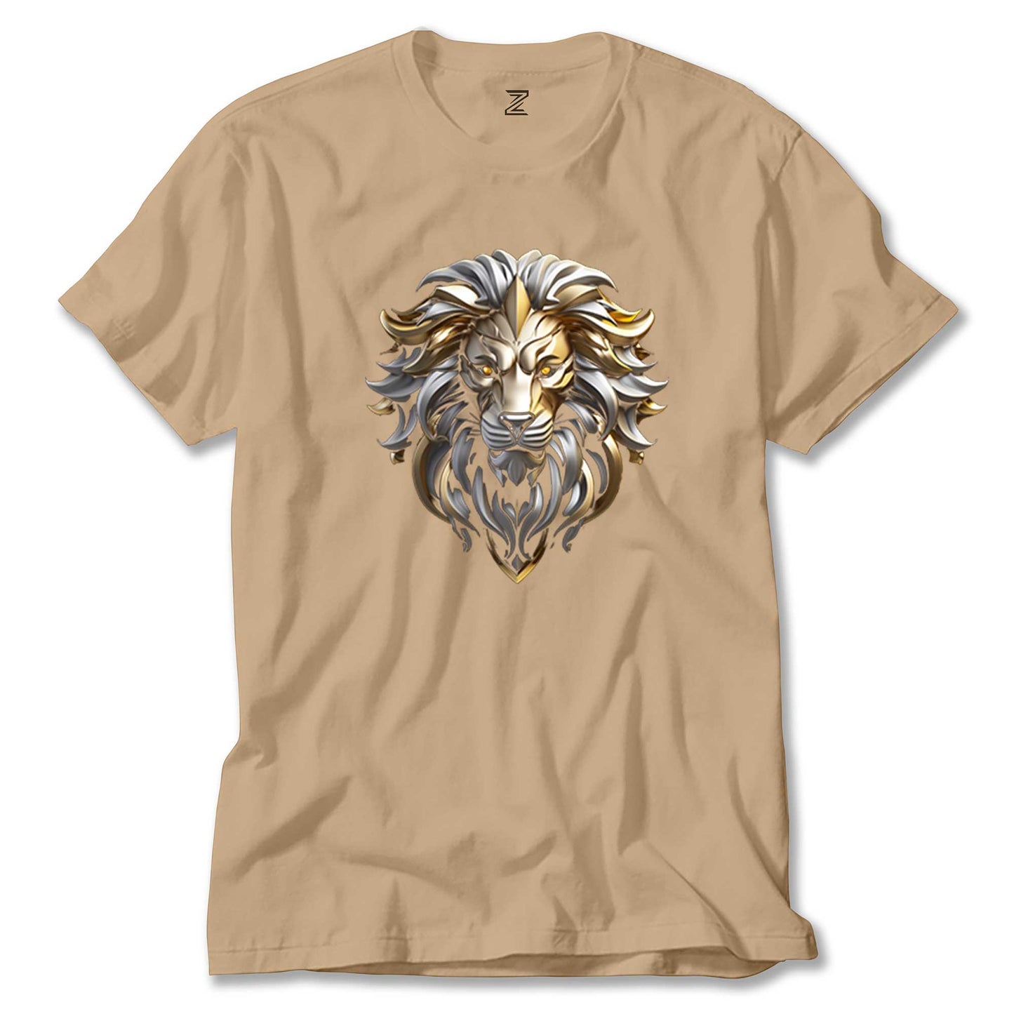 Silver and Gold Lion Renkli Tişört