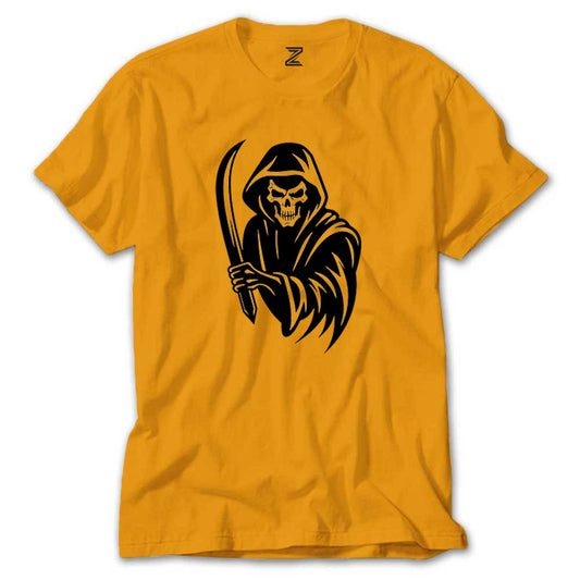 Grim Reaper Sword Renkli Tişört