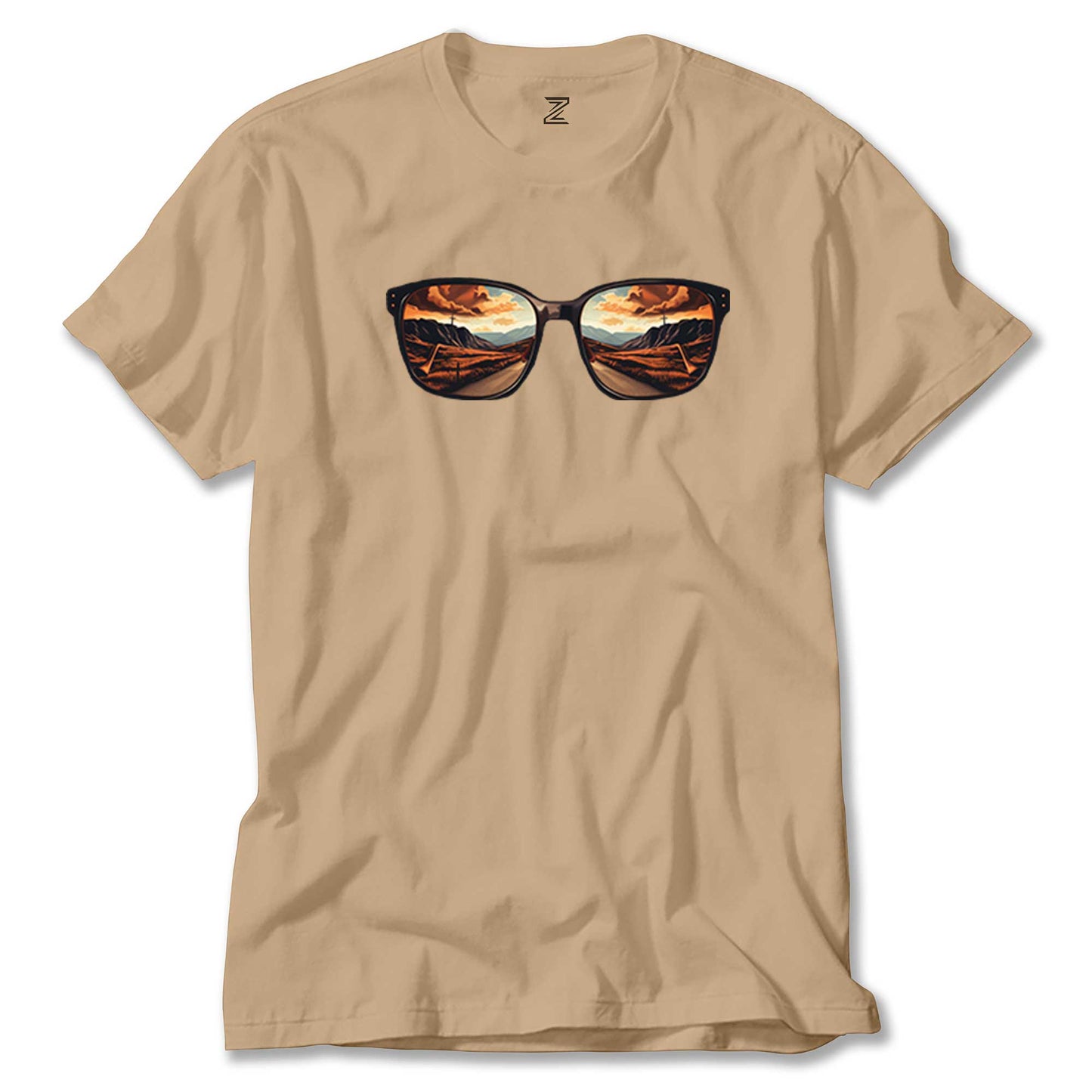 Highway Reflection Renkli Tişört