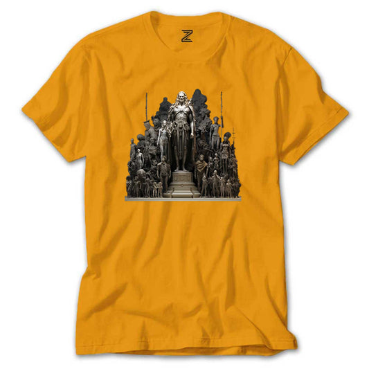 Human History Renkli Tişört