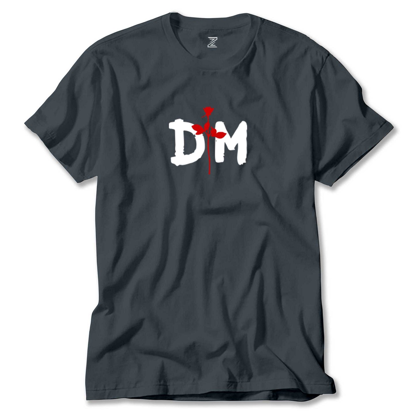 İndirimli Depeche Mode Logo Füme Tişört