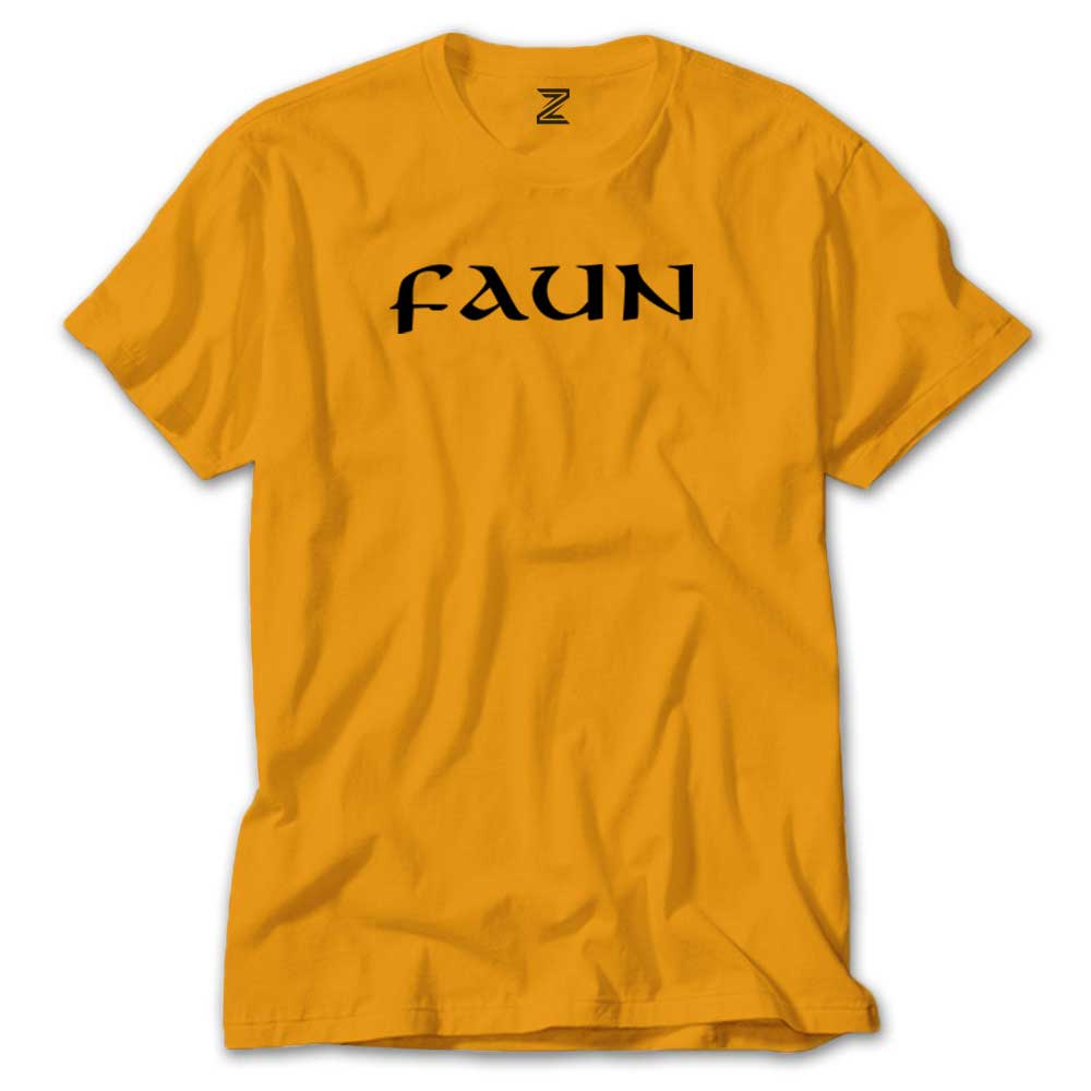 Faun Logo Renkli Tişört