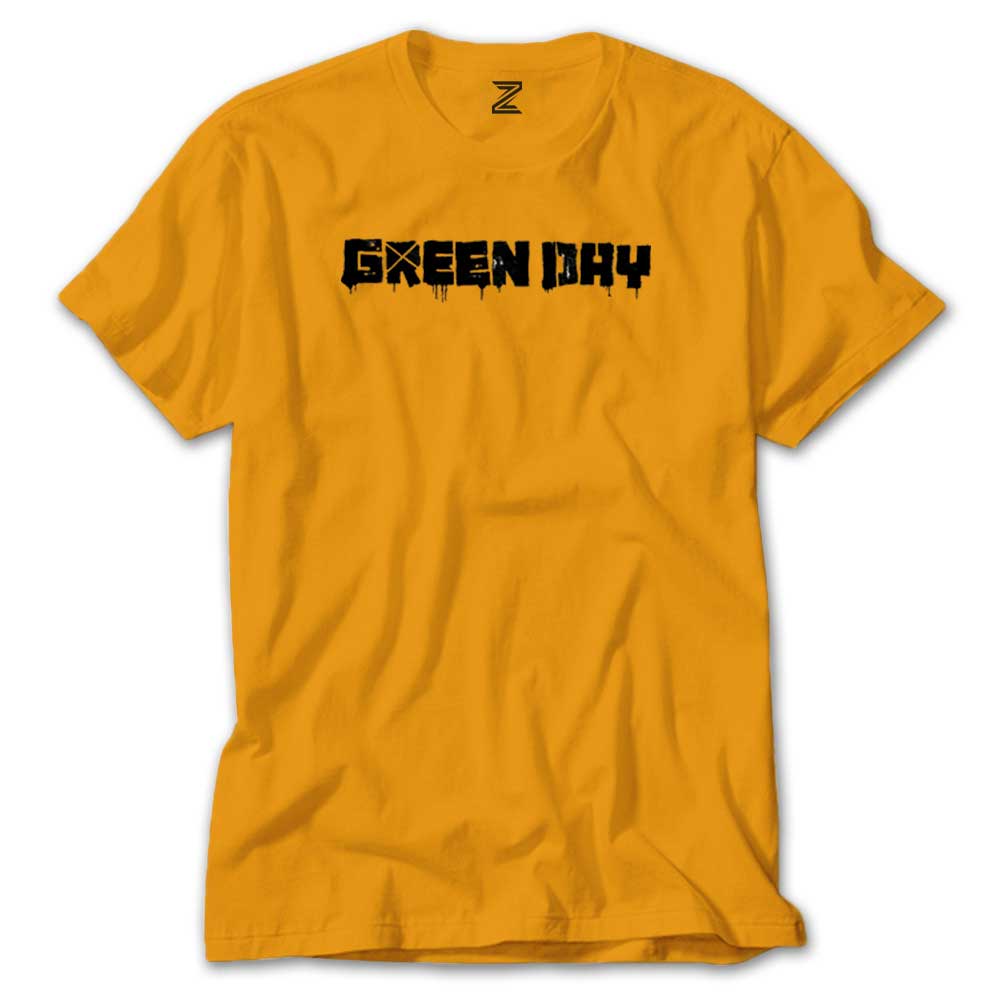Green Day Logo Renkli Tişört