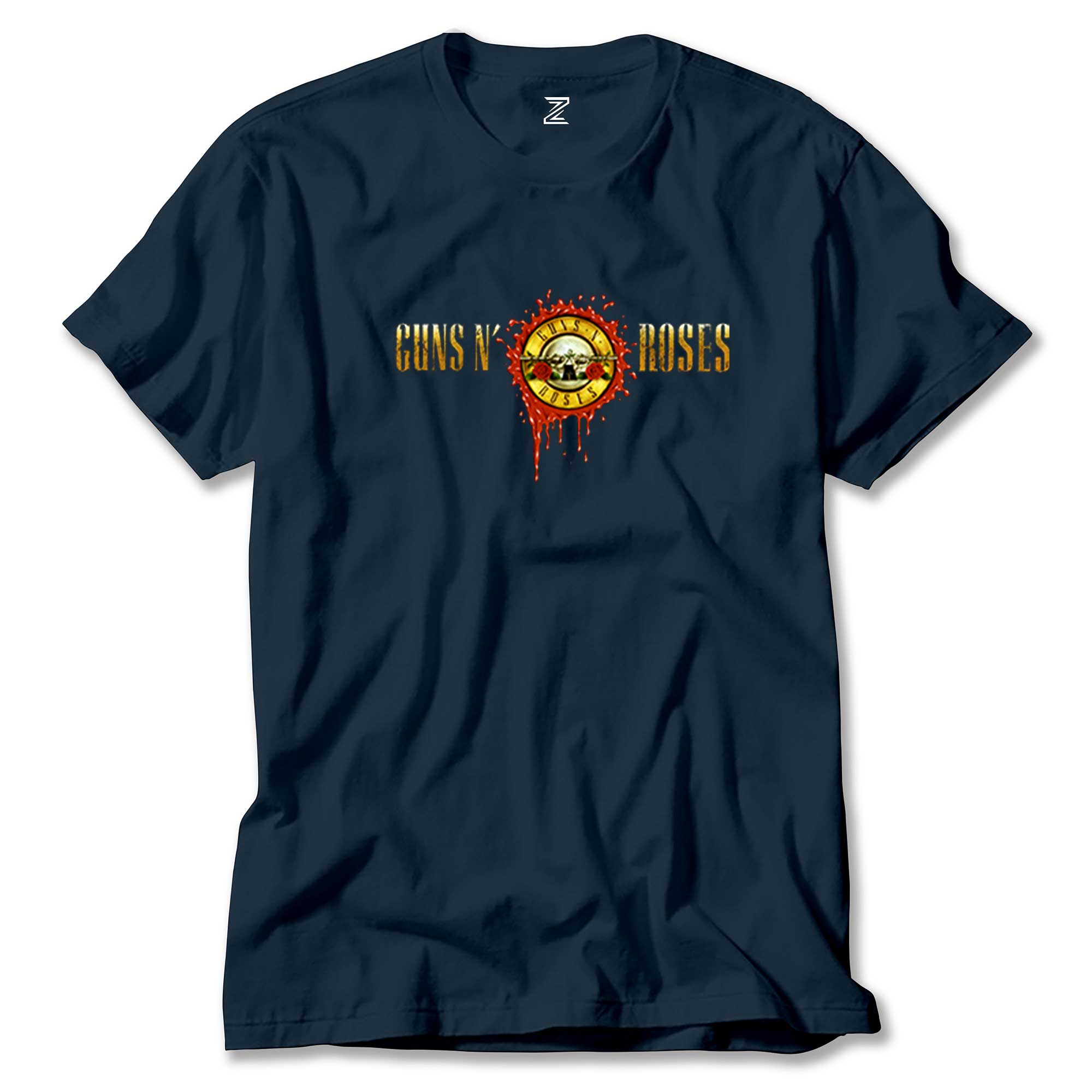 Guns N Roses Drops Logo Renkli Tişört