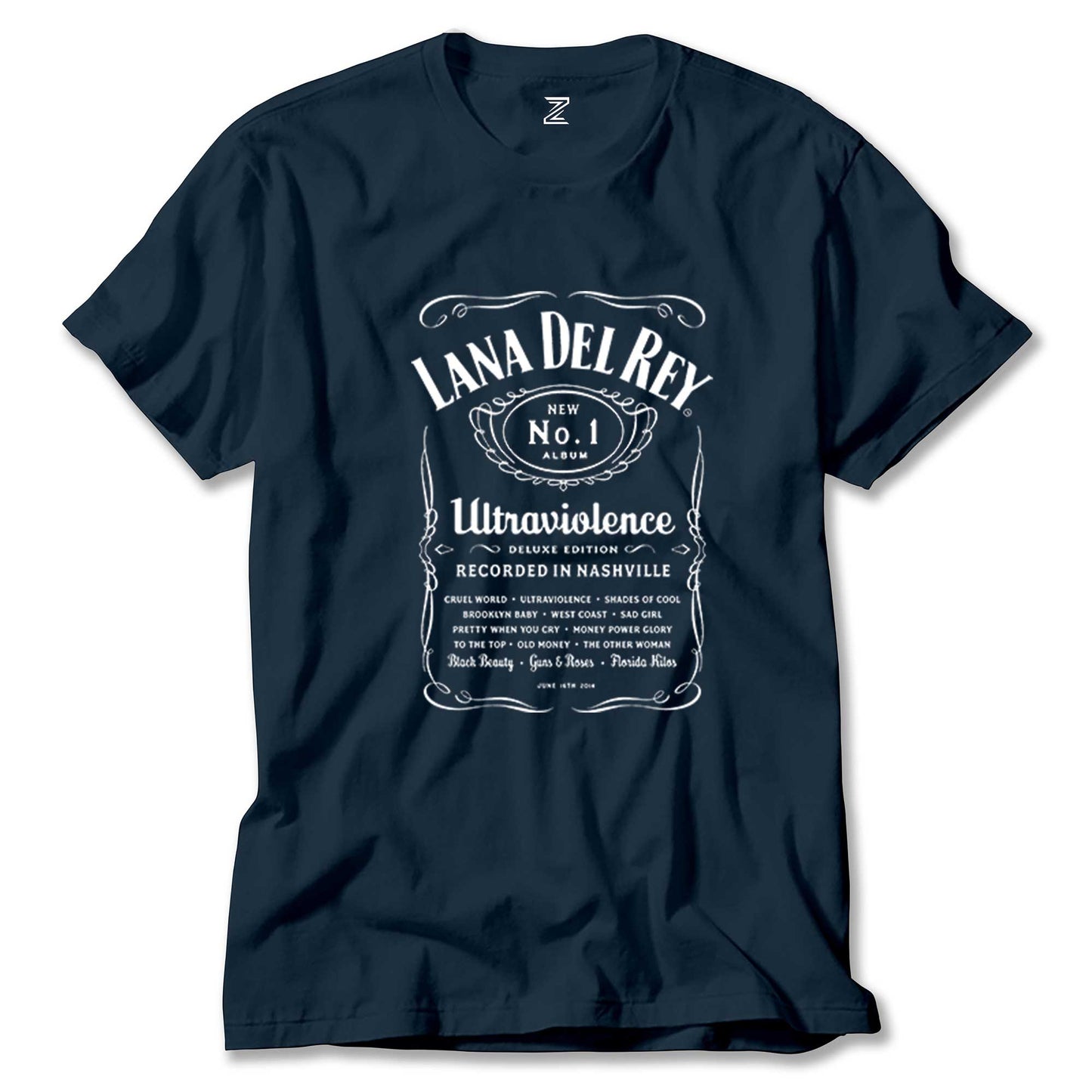 Lana Del Rey Ultraviolence Renkli Tişört
