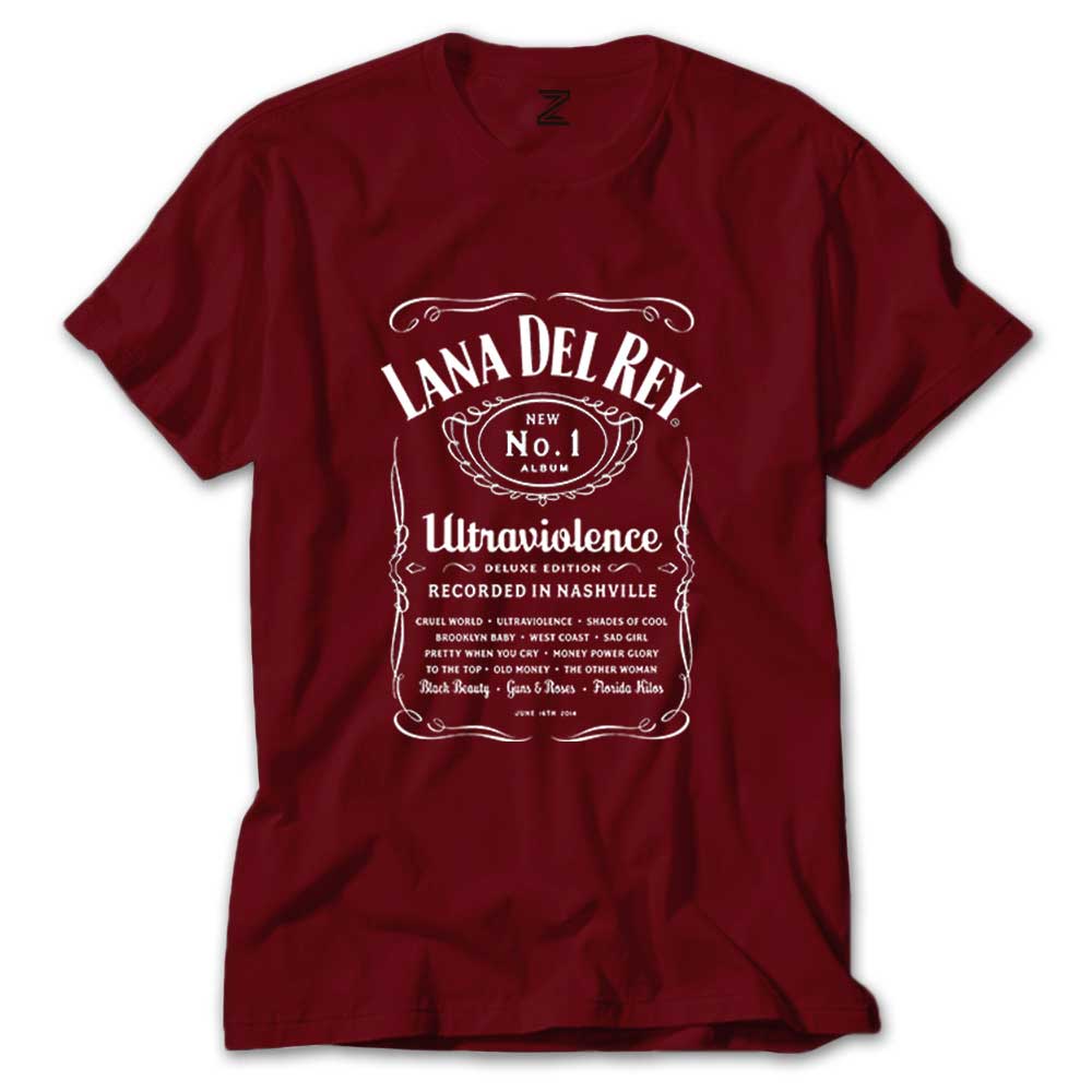 Lana Del Rey Ultraviolence Renkli Tişört