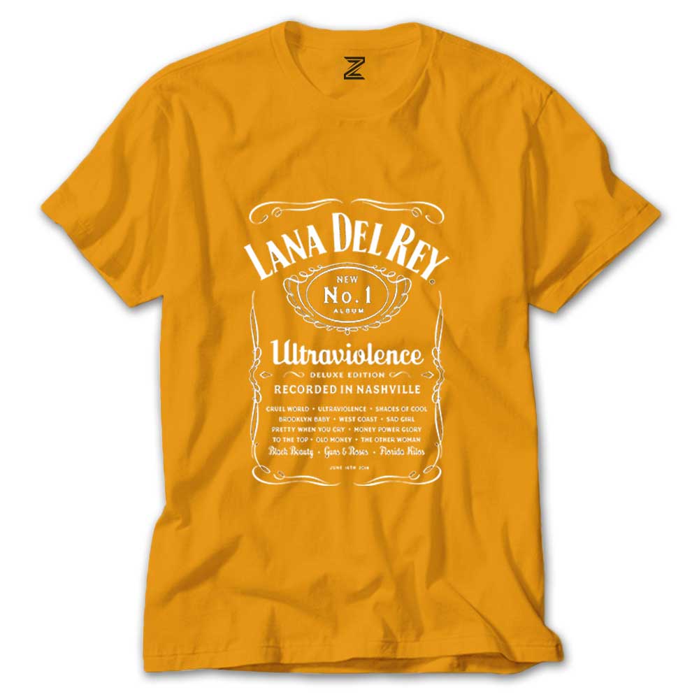 Lana Del Rey Ultraviolence Renkli Tişört