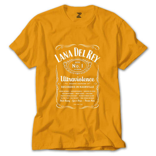 Lana Del Rey Ultraviolence Renkli Tişört