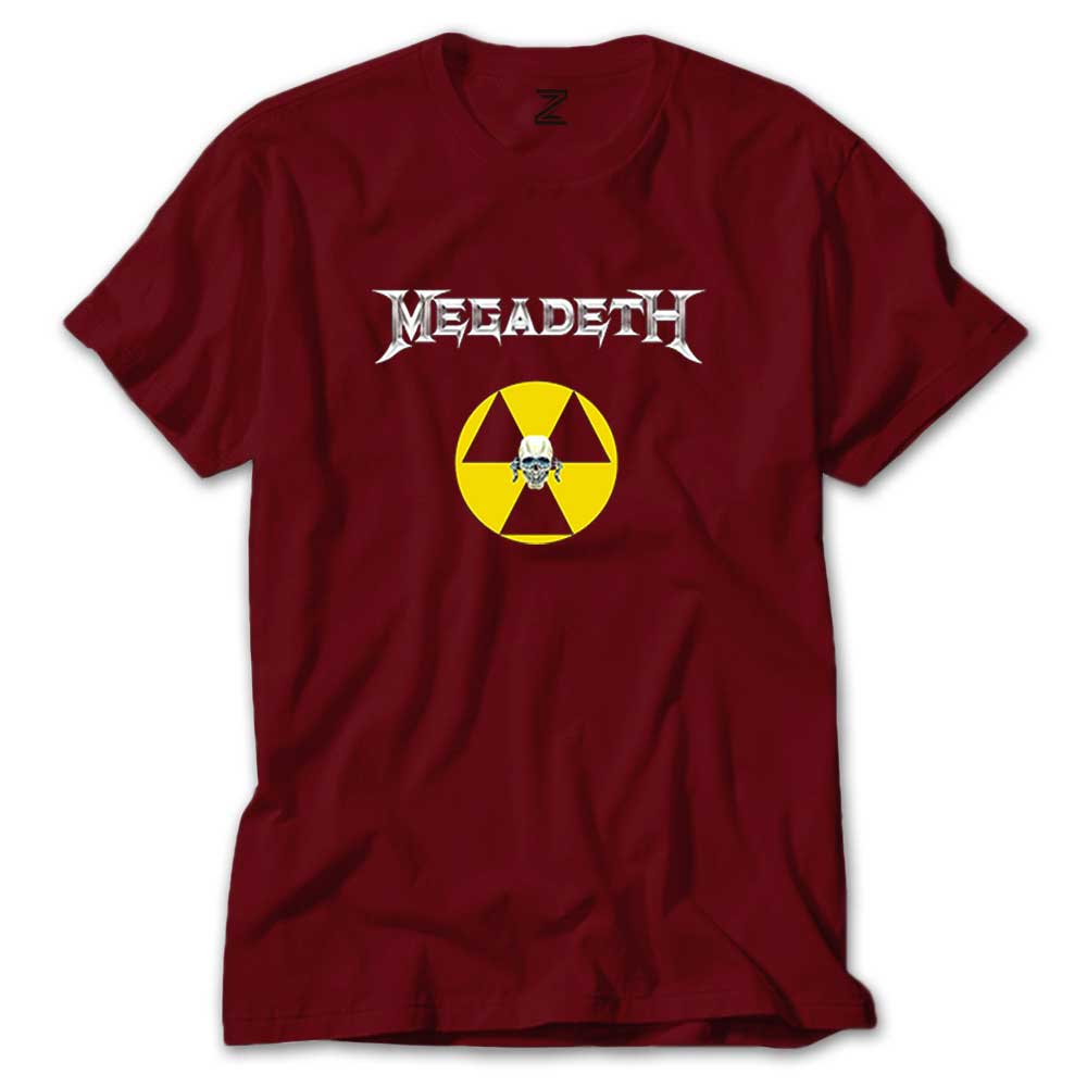 Megadeth Nuclear Radioactive Renkli Tişört