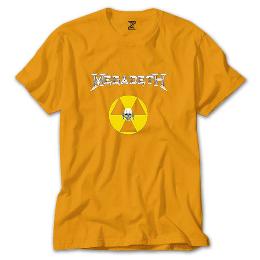 Megadeth Nuclear Radioactive Renkli Tişört